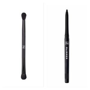 Avon Eyeshadow blending brush & black eyeliner combo